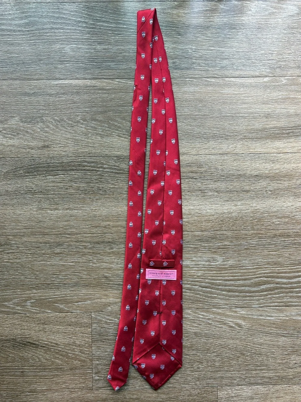 Vineyard Vines Classic Red Patterned Men's Tie